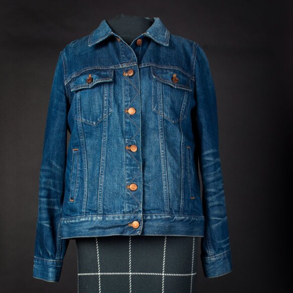 MADEWELL Womens Denim Jacket L - Picture 2 of 14